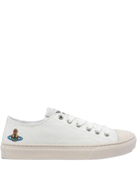 Vivienne Westwood low-top logo sneakers - White