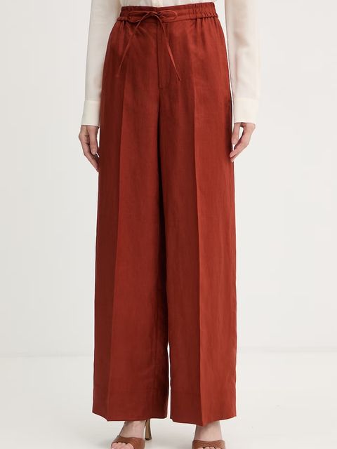 Twinset spodnie damskie lniane - zdjęcie produktu nr 1