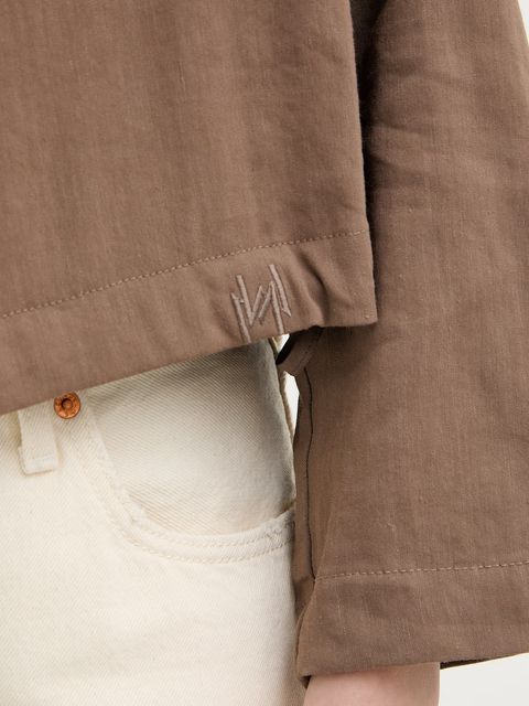 Marella marynarka z domieszką lnu MLMPALCHI