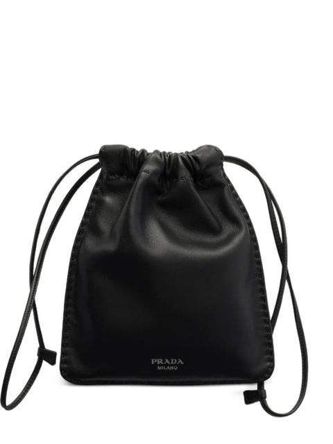 Prada nappa leather smartphone pouch - Black - zdjęcie produktu nr 1