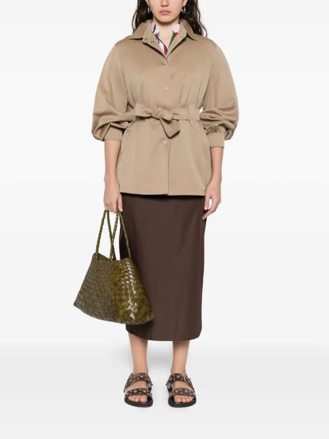 Max Mara belted fitted jacket - Neutrals - zdjęcie produktu nr 2