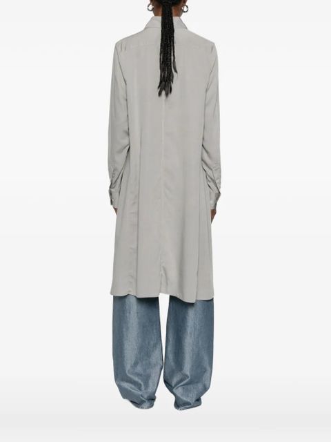 OUR LEGACY Flux asymmetric shirt - Grey