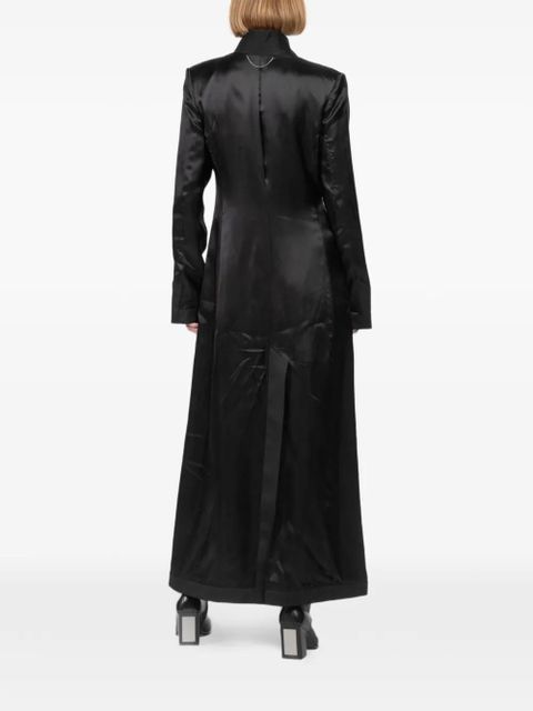 MM6 Maison Margiela peak-lapel maxi dress - Black