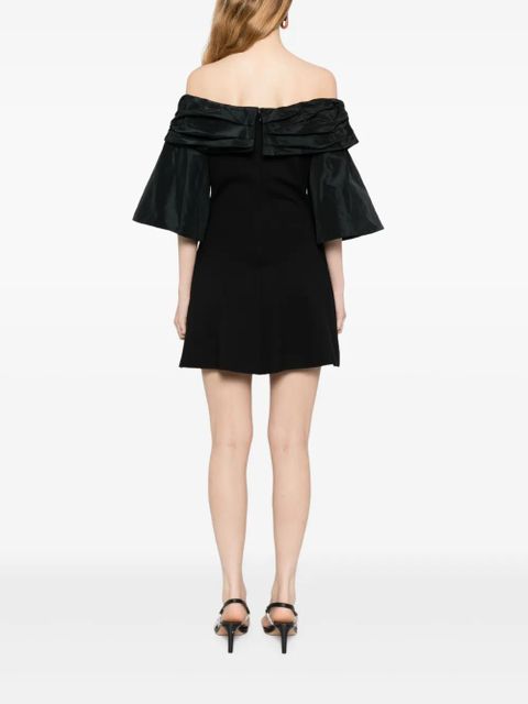 STAUD Harper mini dress - Black