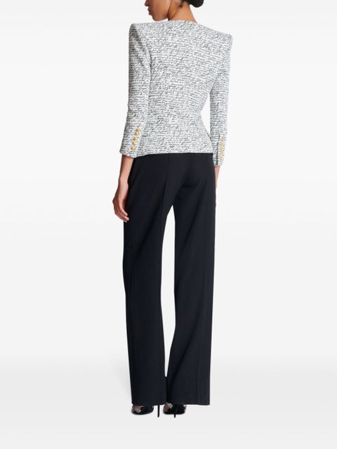 Balmain Love Letter tailored jacket - White