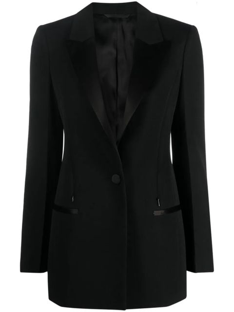 Givenchy single-breasted wool blazer - Black - zdjęcie produktu nr 1