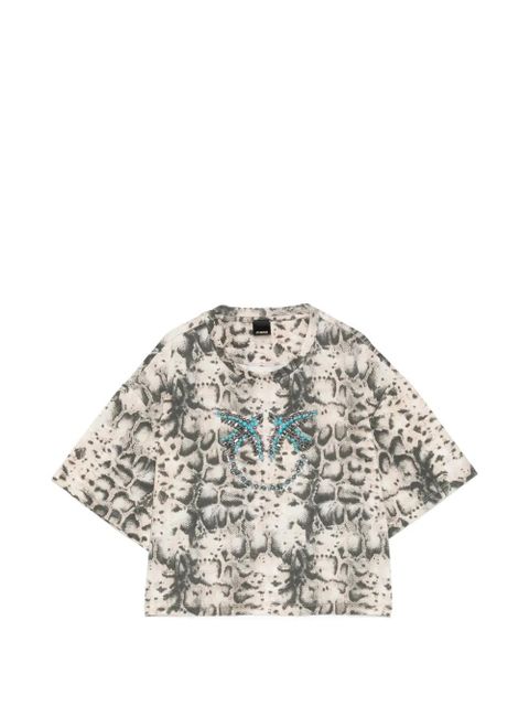 PINKO beaded-embellishment T-shirt - Neutrals - zdjęcie produktu nr 1