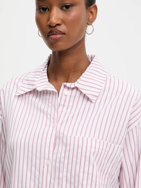 Answear.LAB koszula i szorty damski kolor różowy