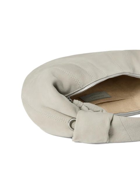 LEMAIRE mini Fortune Croissant topstitched tote bag - Neutrals