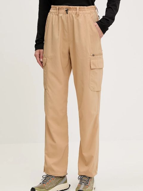 Columbia spodnie outdoorowe Skien Valley kolor beżowy 2119143 - zdjęcie produktu nr 1