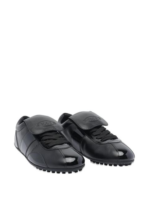 Tod's leather lace-up low-top sneakers - Black
