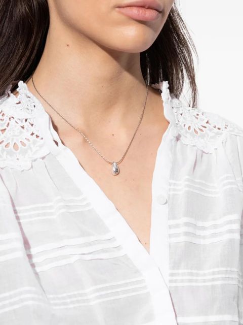 ISABEL MARANT teardrop-pendant necklace - Silver - zdjęcie produktu nr 2