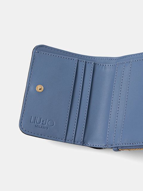 Liu Jo portfel damski kolor niebieski AF5193.E0027 - zdjęcie produktu nr 2