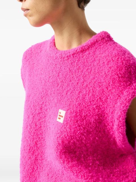 American Vintage Zolly sleeveless sweater - Pink