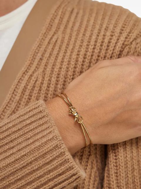 Ferragamo bangle bow bracelet - Gold