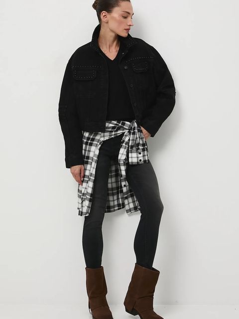 Medicine jeansy damskie kolor czarny - zdjęcie produktu nr 2