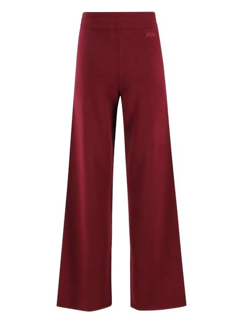 MC2 Saint Barth Cambon drawstring wool pants - Red - zdjęcie produktu nr 2