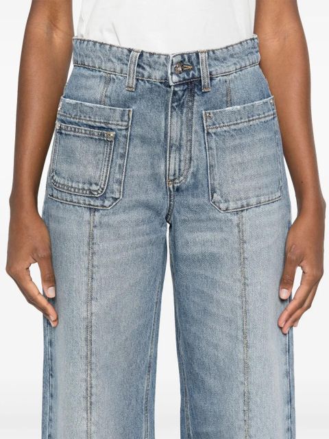 Blumarine straight-leg jeans - Blue