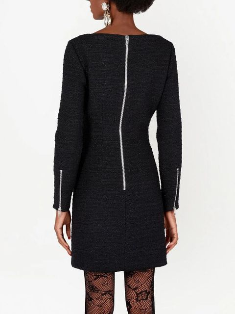 Gucci glittered tweed dress - Black