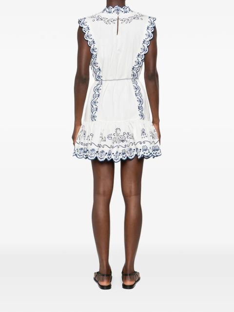 ALEMAIS Leela mini dress - White