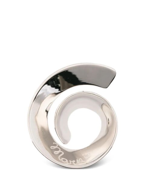 Marni spiral earrings - Silver - zdjęcie produktu nr 1