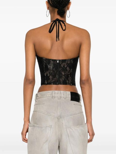 MISBHV lace corset top - Black