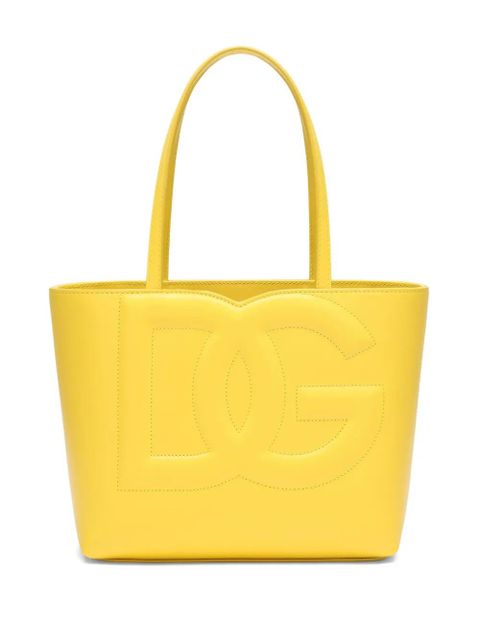 Dolce & Gabbana small DG Logo tote bag - Yellow - zdjęcie produktu nr 1