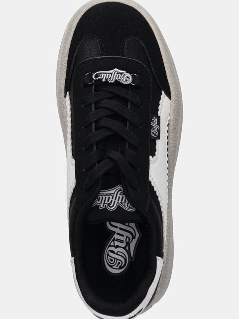 Buffalo sneakersy Cajo damskie kolor czarny 1636570