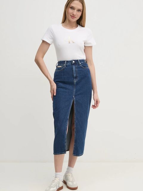 Calvin Klein Jeans spódnica jeansowa - zdjęcie produktu nr 1
