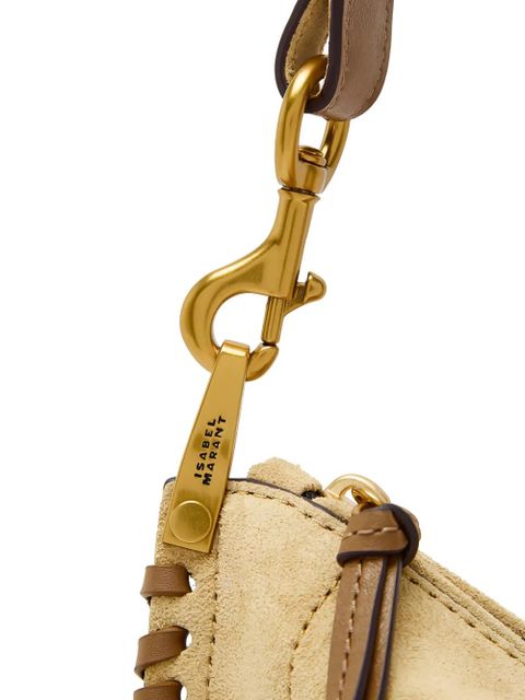 ISABEL MARANT whipstitch shoulder bag - Neutrals