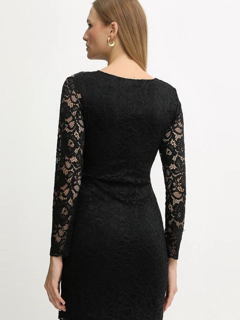 Morgan sukienka kolor czarny mini rozkloszowana RENEE