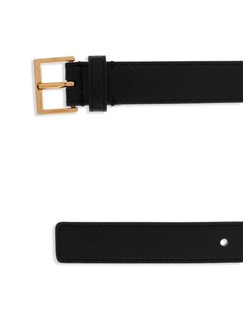 Versace leather belt - Black - zdjęcie produktu nr 2