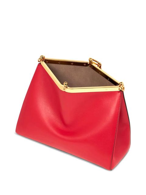 ETRO medium Vela leather shoulder bag - Red