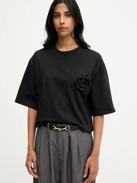 Answear.LAB bluzka damska kolor czarny gładka - zdjęcie produktu nr 1