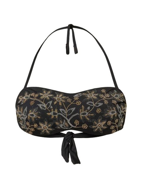 TWINSET studs bandeau bikini top - Black - zdjęcie produktu nr 1
