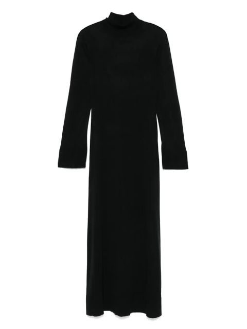 TOTEME slit-sleeve knitted dress - Black - zdjęcie produktu nr 1