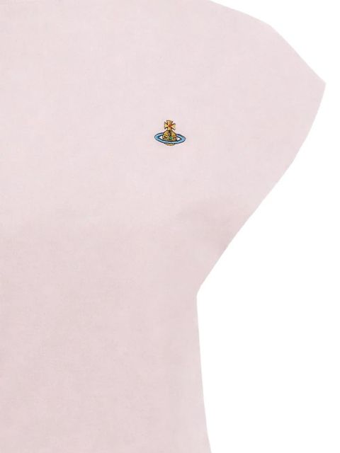 Vivienne Westwood Orb-motif crew-neck T-shirt - Purple - zdjęcie produktu nr 2