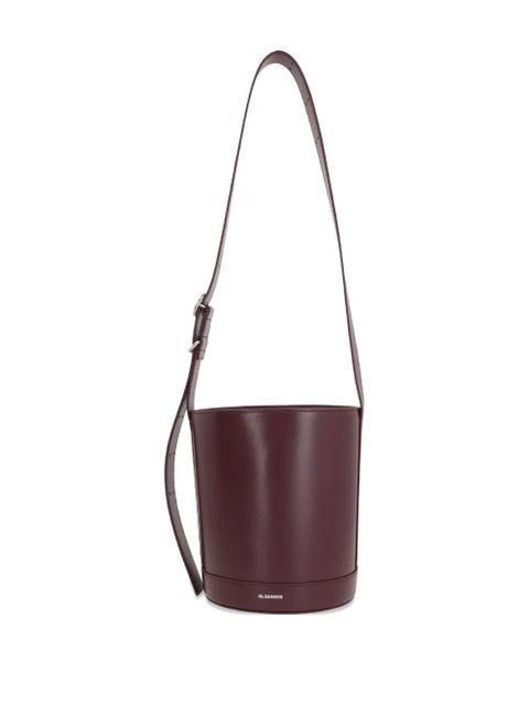 Jil Sander Cannolo bucket bag - Red