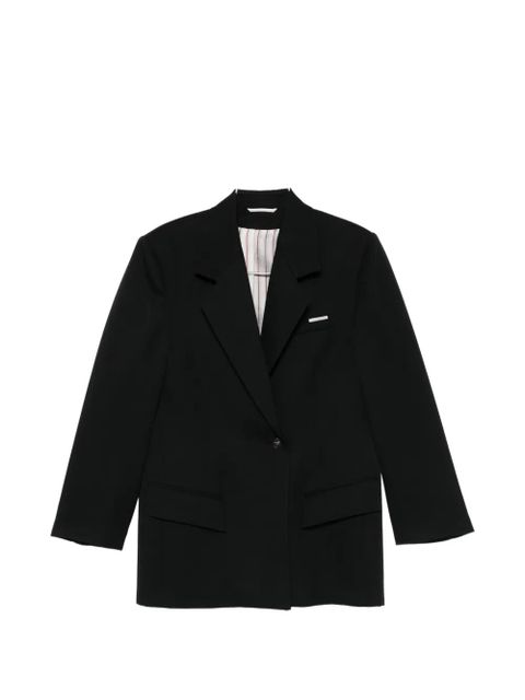The Attico notched-lapels blazer - Black - zdjęcie produktu nr 1