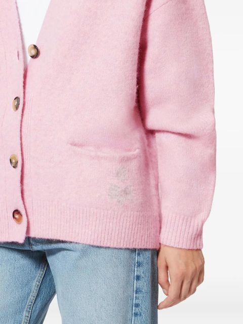 MARANT ÉTOILE Eborah button cardigan - Pink