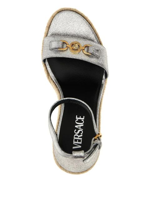Versace 95mm Medusa espadrilles - Silver - zdjęcie produktu nr 2