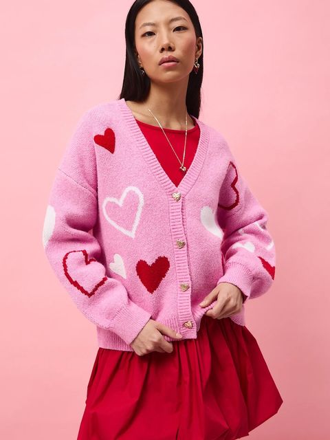 Medicine kardigan z domieszką wełny