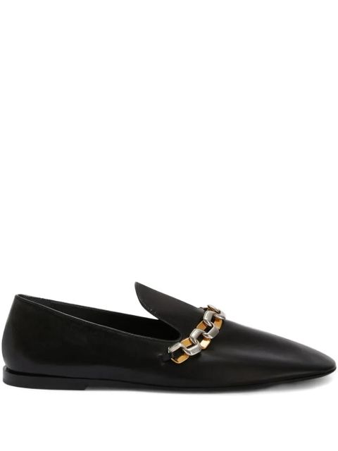 Jil Sander leather loafers - Black - zdjęcie produktu nr 1