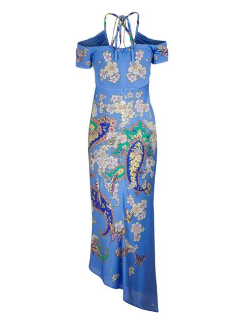 ETRO halterneck dress - Blue - zdjęcie produktu nr 2