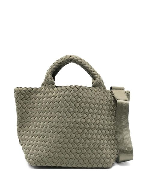 NAGHEDI small St. Barths woven tote bag - Green - zdjęcie produktu nr 1