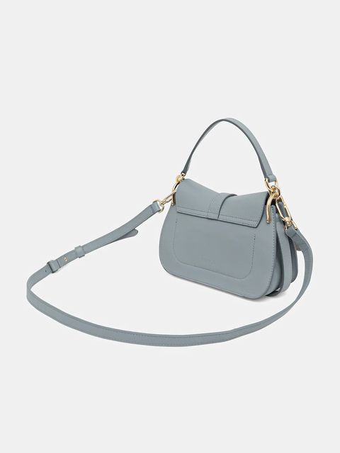 Furla torebka skórzana kolor niebieski WB01032.BX2045.3963S