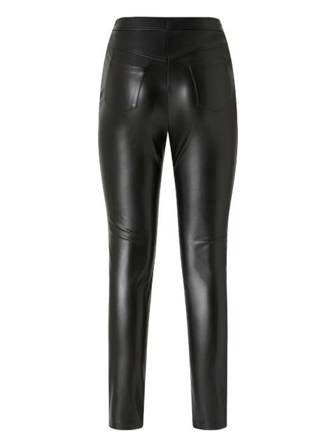 PINKO V-waist gathered trousers - Black - zdjęcie produktu nr 2