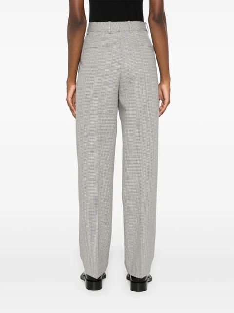 Jil Sander checked tailored trousers - Grey