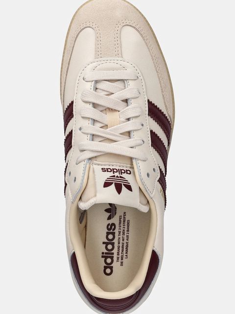 adidas Originals sneakersy skórzane Samba OG kolor beżowy JS3830 - zdjęcie produktu nr 2