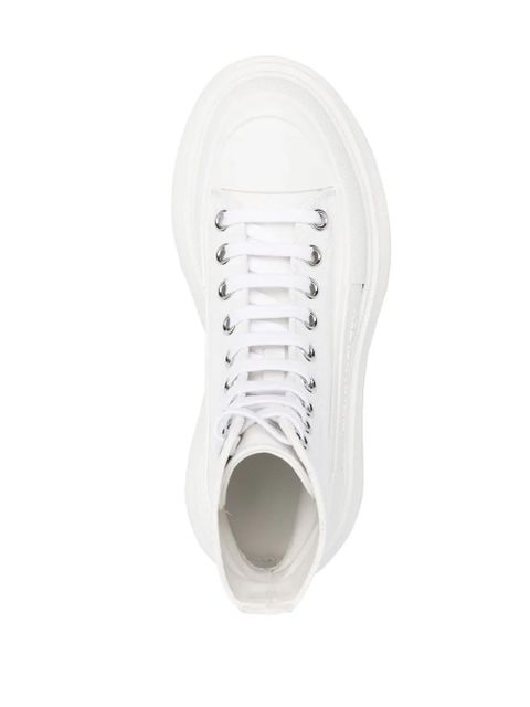 Alexander McQueen Tread Slick boots - White